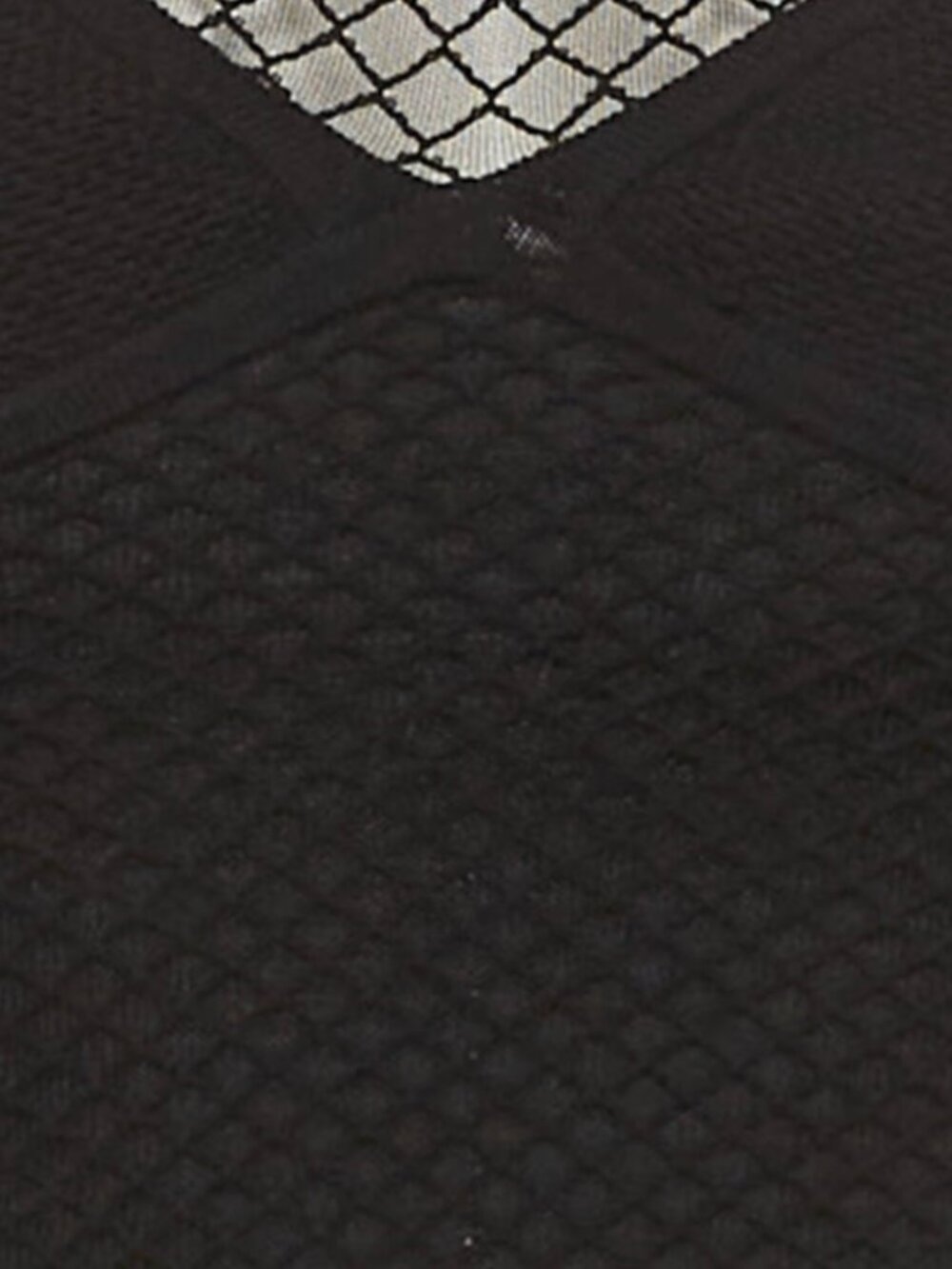 NWT Fendi Black Mesh Sheer Top, Size Medium - Picture 3 of 4
